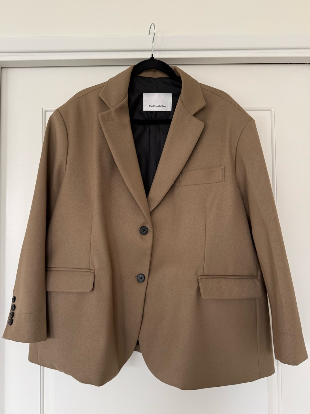 THE FRANKIE SHOP Boyfriend Blazer - Desert Taupe OS